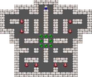 Уровень 33 — Brian Kents Sokoban2Ks Sokoban2K